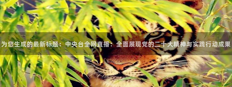 斗球在线免费观看：为您生成的最新标题：中央台全网直播：全面展现党的二十大精神与实践行动成果
